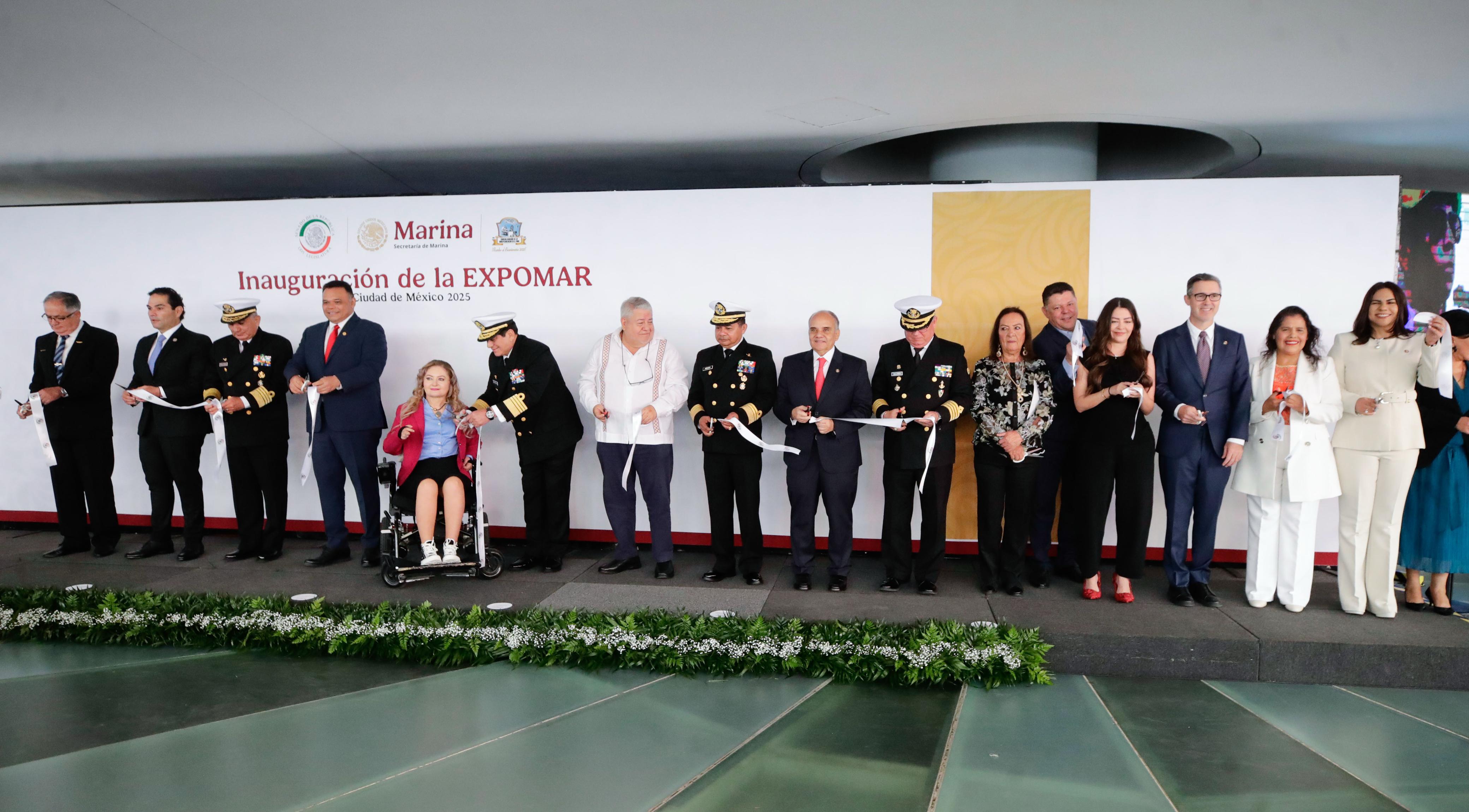 Inauguran en el Senado de la República EXPOMAR 2025