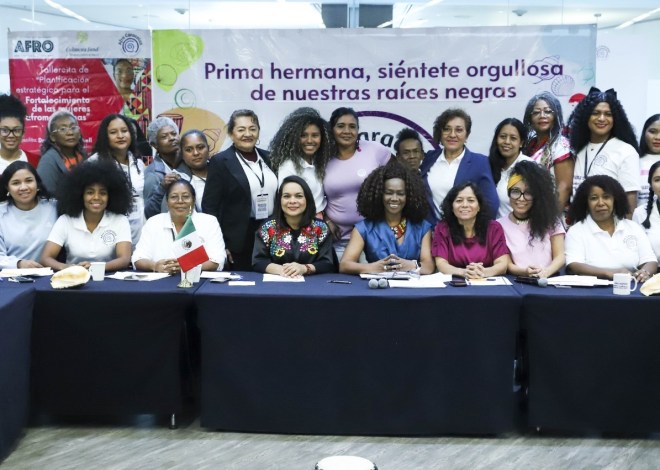 Realiza el senado taller para empoderar a las mujeres afro mexicanas.