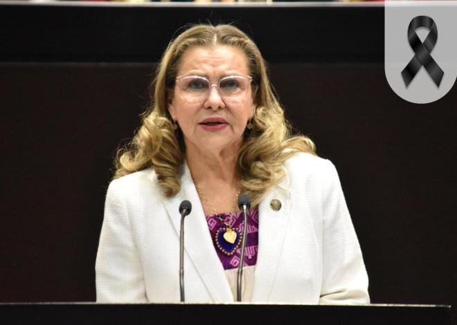 Legisladores lamentan fallecimiento de la diputada María del Carmen Pinete Varga