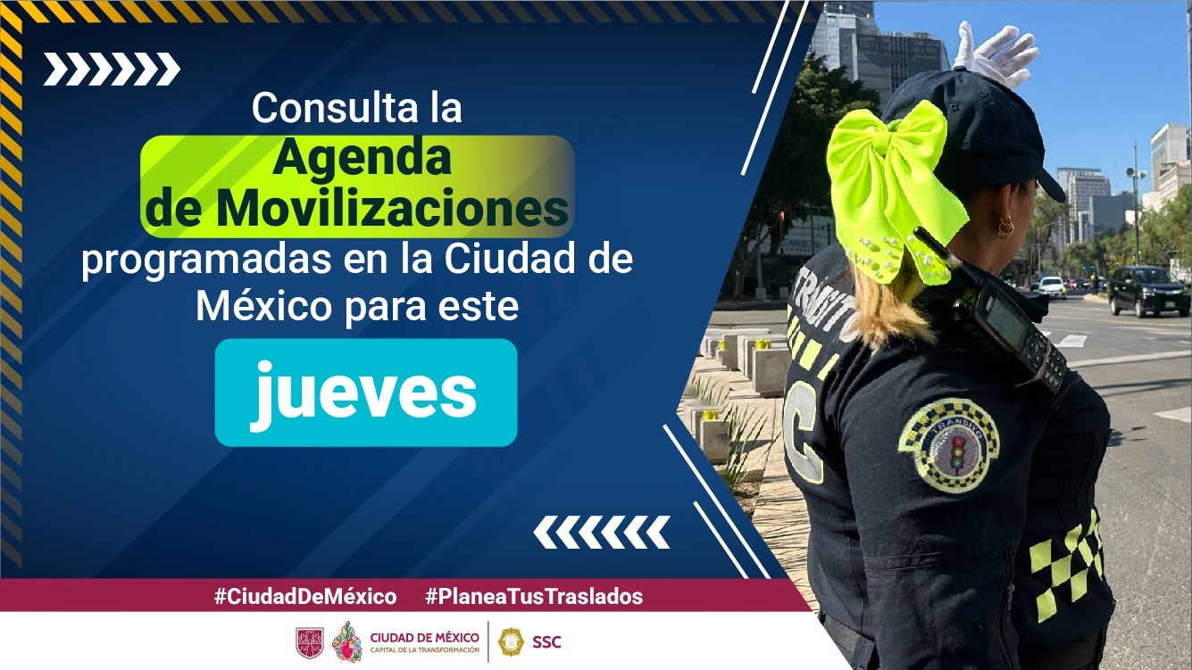 Agenda de movilizaciones para Hoy 3 de abril 2025