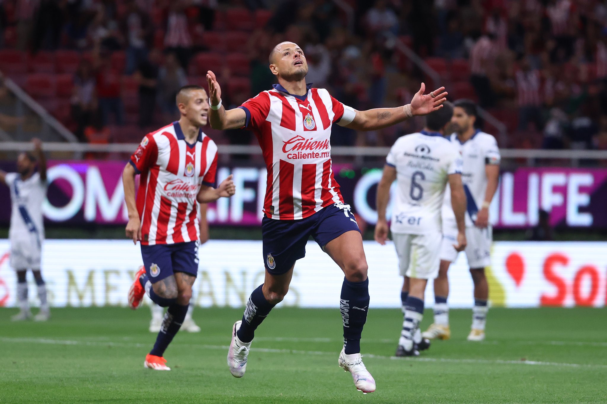 Chicharito Hernández se pierde el duelo ante Mazatlán por lesión en el tobillo