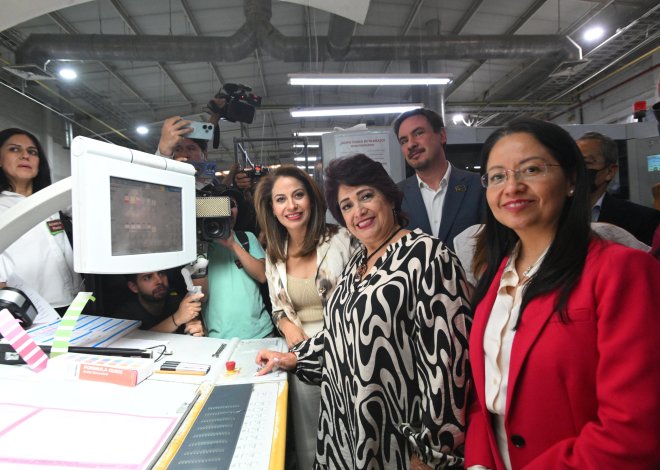 Inicia impresión de boletas para elección histórica del Poder Judicial en CDMX
