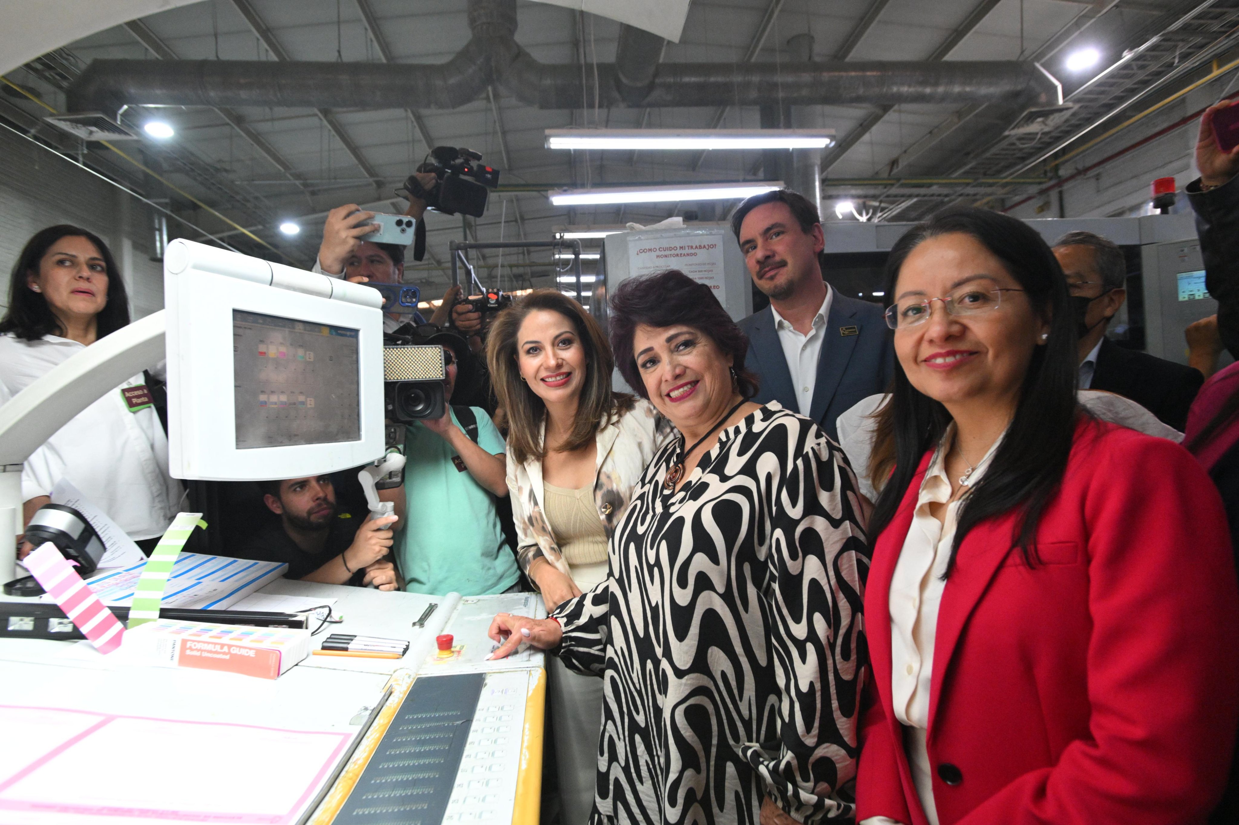 Inicia impresión de boletas para elección histórica del Poder Judicial en CDMX
