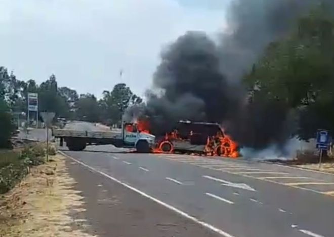 Michoacán vive nueva ola de violencia; cárteles desatan bloqueos y ataques armados