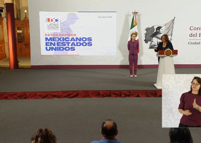 Sheinbaum destaca aporte de migrantes mexicanos a EE.UU.: “Criminalizarlos es esencialmente racista”