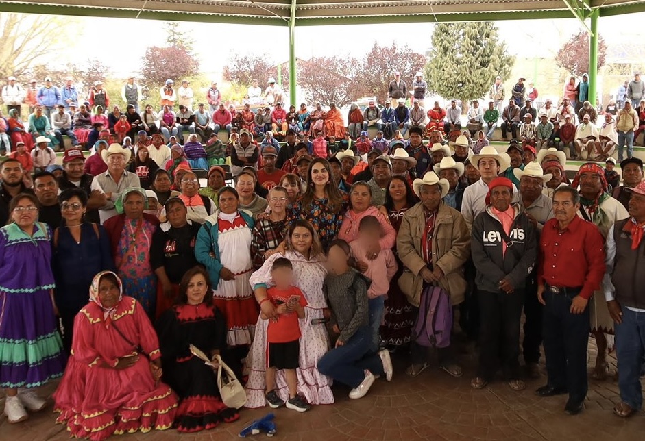 Desde Guachochi, Andrea Chávez llama a defender la dignidad y los derechos de los pueblos originarios