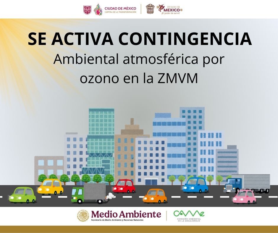 SE ACTIVA CONTINGENCIA AMBIENTAL EN ZMVM