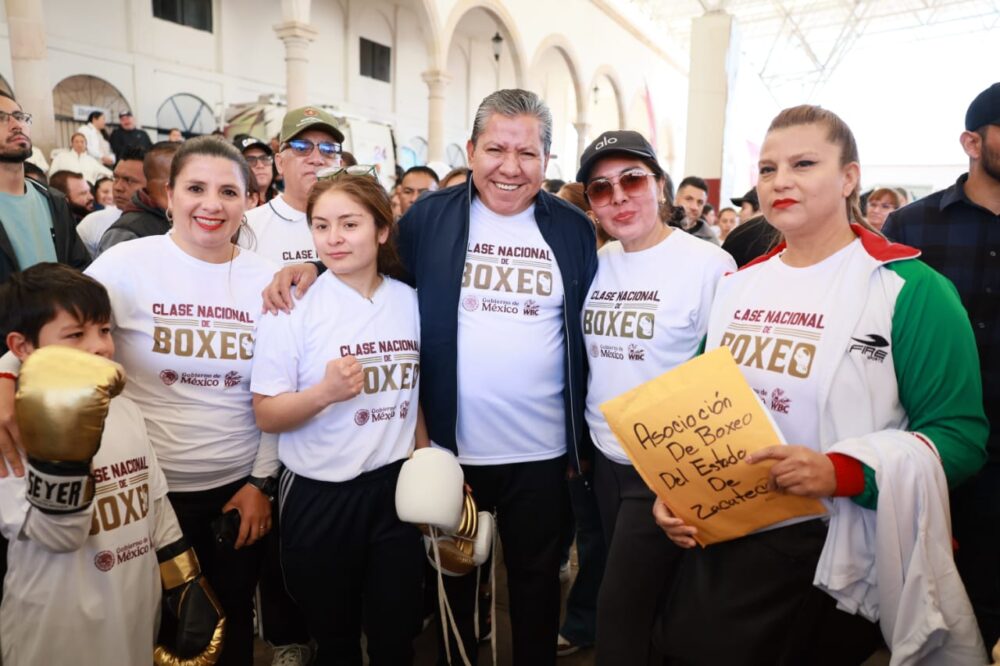Zacatecas se suma a la Clase Nacional de Boxeo en favor del deporte y la paz