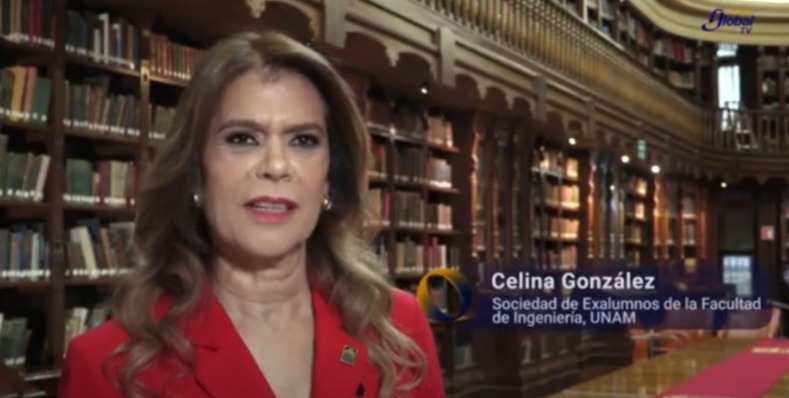 Celina González primera mujer en ser presidente del Consejo Directivo de la Facultad de Ingeniería.
