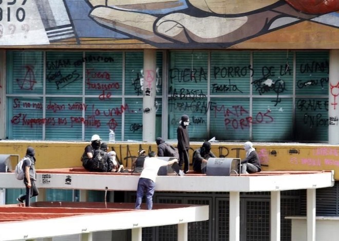 Se eliminará la suspensión o expulsión por actos vandálicos del reglamento de la UNAM