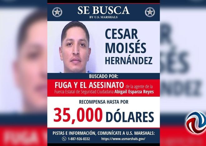 Ofrece recompensa EEUU por el asesino de una policía