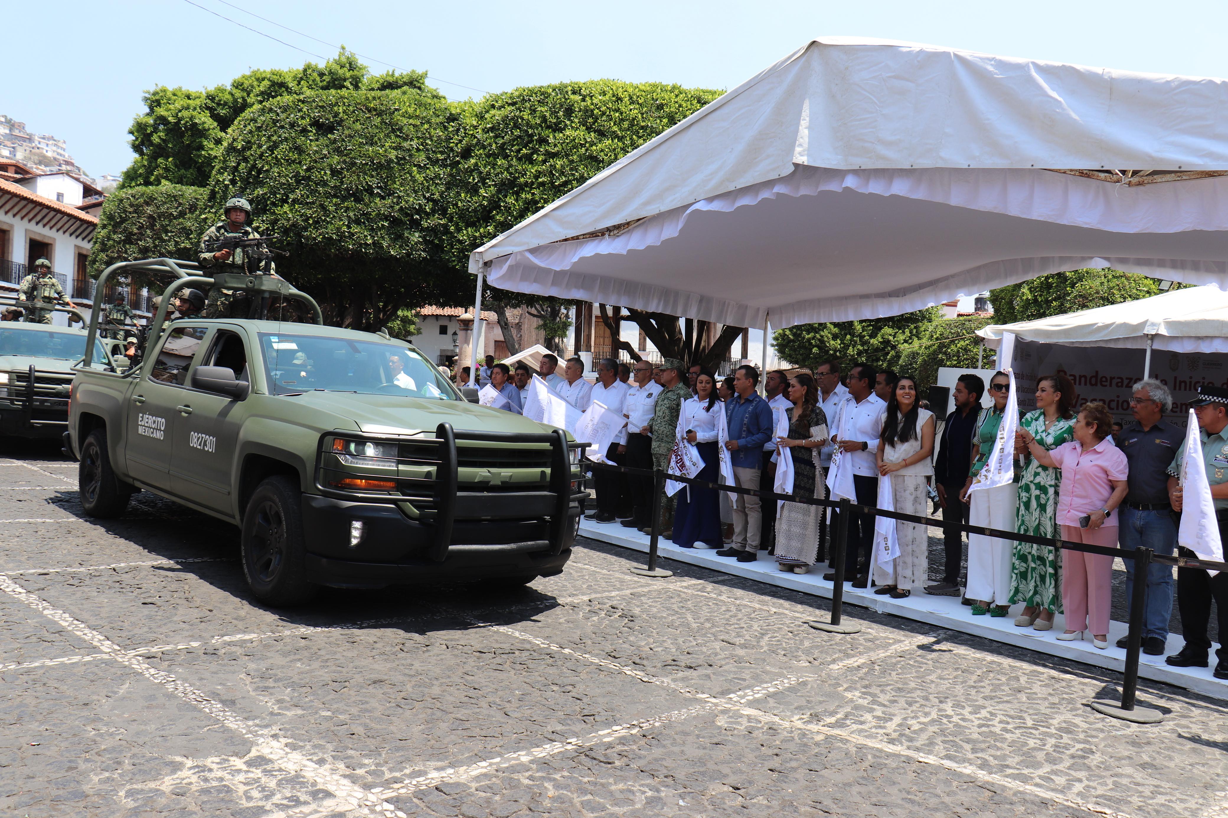 Evelyn Salgado da inicio al Operativo de Seguridad “Semana Santa 2025” en Guerrero
