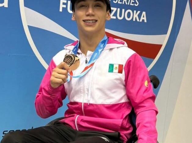 Histórico 1, 2, 3 para México en Mundial de para Natación en Japón
