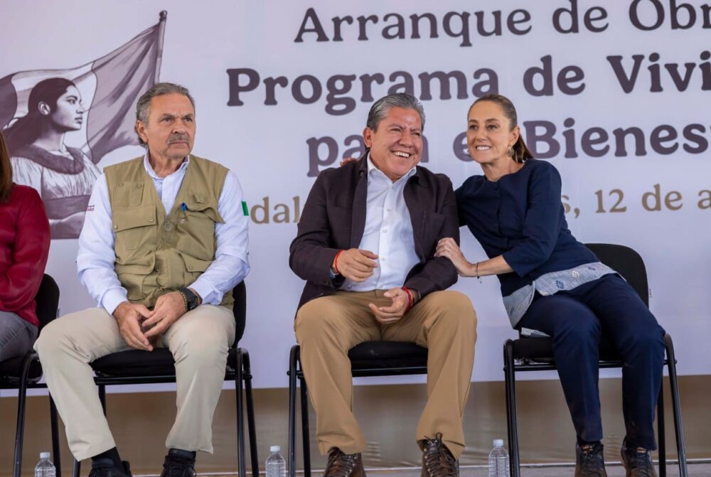 Claudia Sheinbaum arranca obras estratégicas en Zacatecas y reconoce liderazgo del Gobernador David Monreal