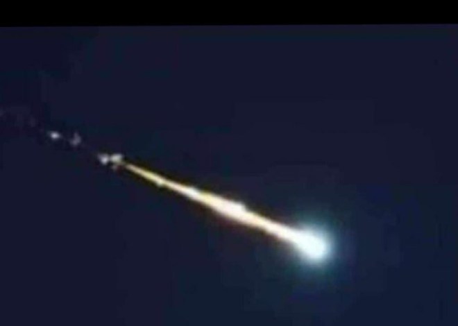 Confirma UNAM que era un cohete de Musk lo que se vió en el cielo de Michoacán