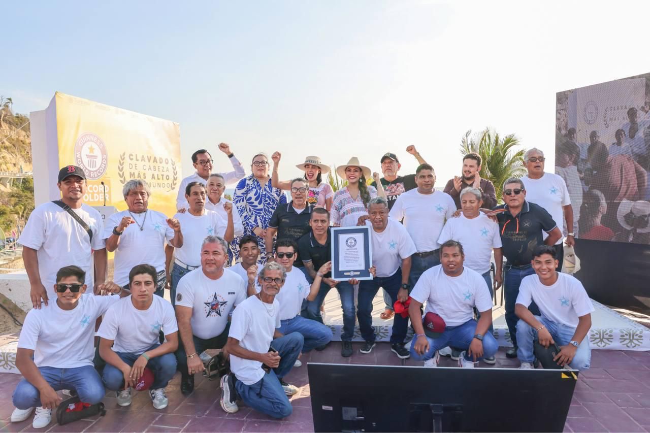 Celebra la gobernadora la ejecución del clavado número 5 millones