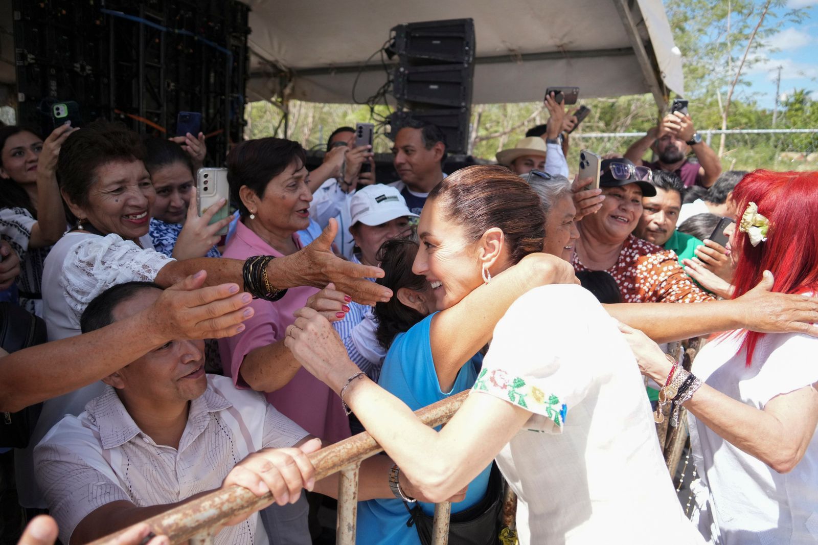 Arranque de obras del programa de viviendas para el Bienestar, Campeche