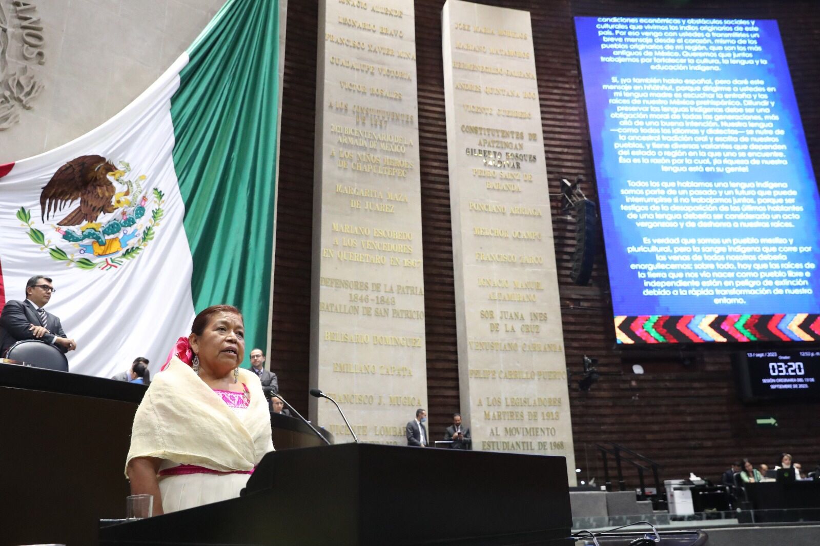 Ante diputados indígena chontal advirtió que idiomas y culturas originarias están en peligro