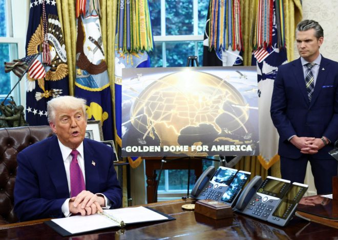 Instala EEUU sistema antimisiles Golden Dome, anuncia Trump