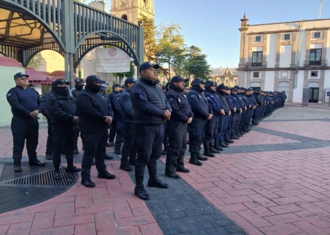 Refuerzan Seguridad en Toluca por Día de las Madres