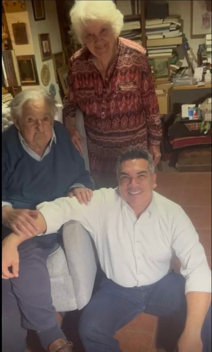 Lamenta Alito la muerte del expresidente de Uruguay José Mújica.