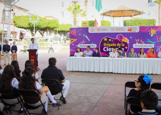 Inaugura COCYTIEG las Brigadas de la Ciencia para la Paz y el Desarrollo en el municipio de Teloloapan