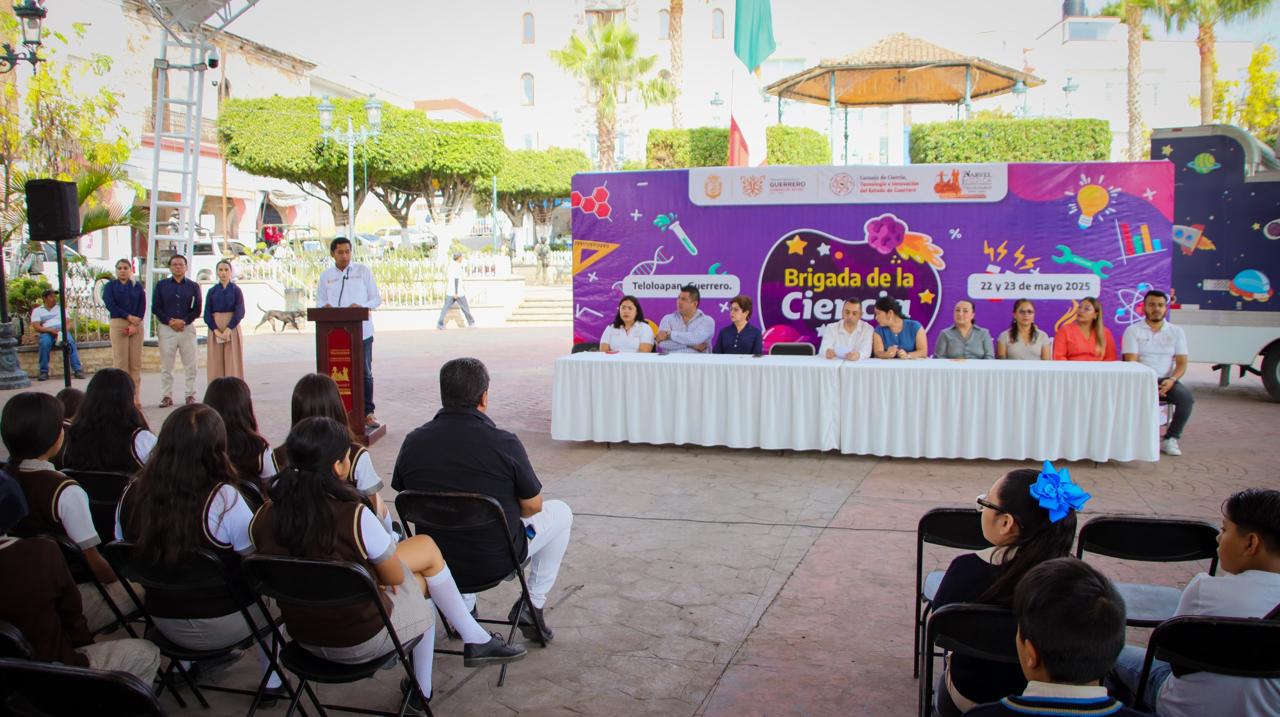Inaugura COCYTIEG las Brigadas de la Ciencia para la Paz y el Desarrollo en el municipio de Teloloapan
