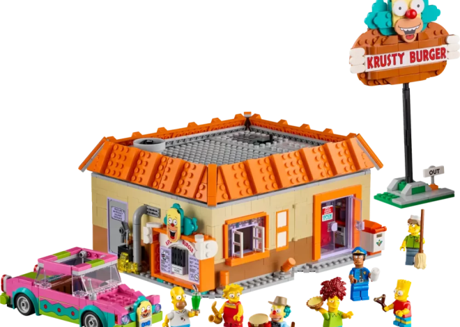 LEGO Icons y ‘Los Simpson’ traen la locura de Krusty Burger a tu colección