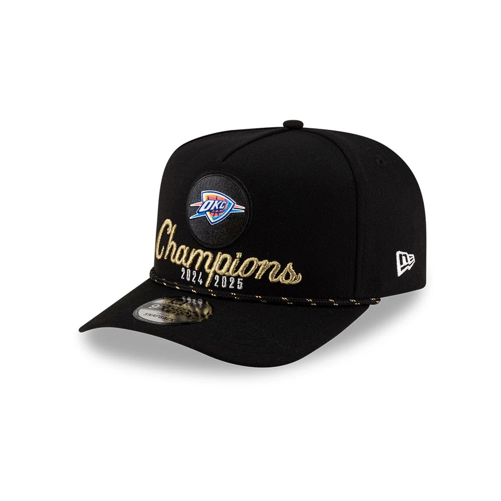 Gorras con historia: New Era celebra la primera corona del Thunder