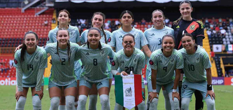 ¡Imparables! México Femenil Sub-20 golea a Costa Rica y va por el título ante Canadá