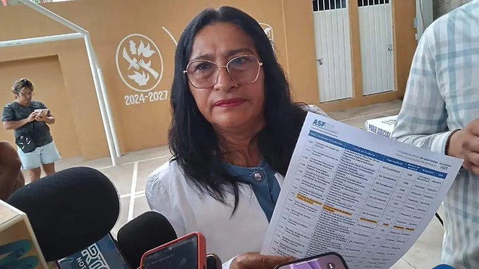 Alcaldesa de Acapulco, Abelina López, bajo investigación por no comprobar 898 mdp de obras en 2023