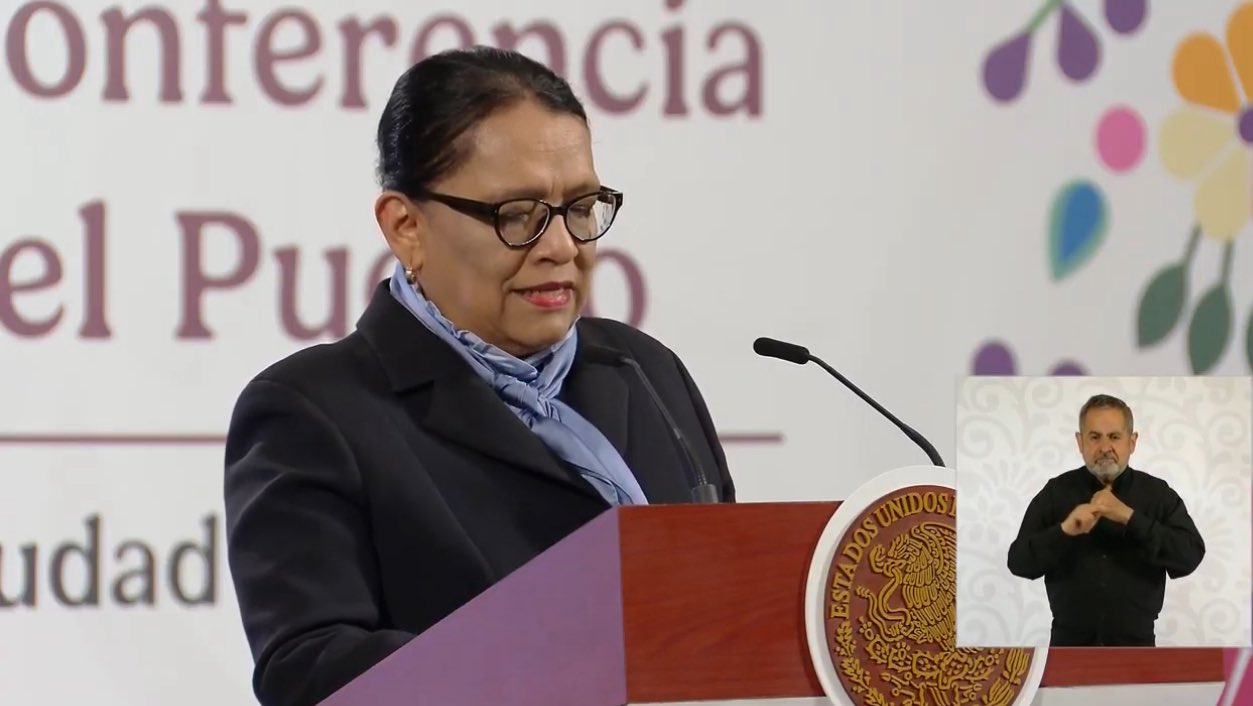 Rosa Icela Rodríguez encabeza la “Mañanera del Pueblo” y detalla agenda presidencial y avances de gobierno