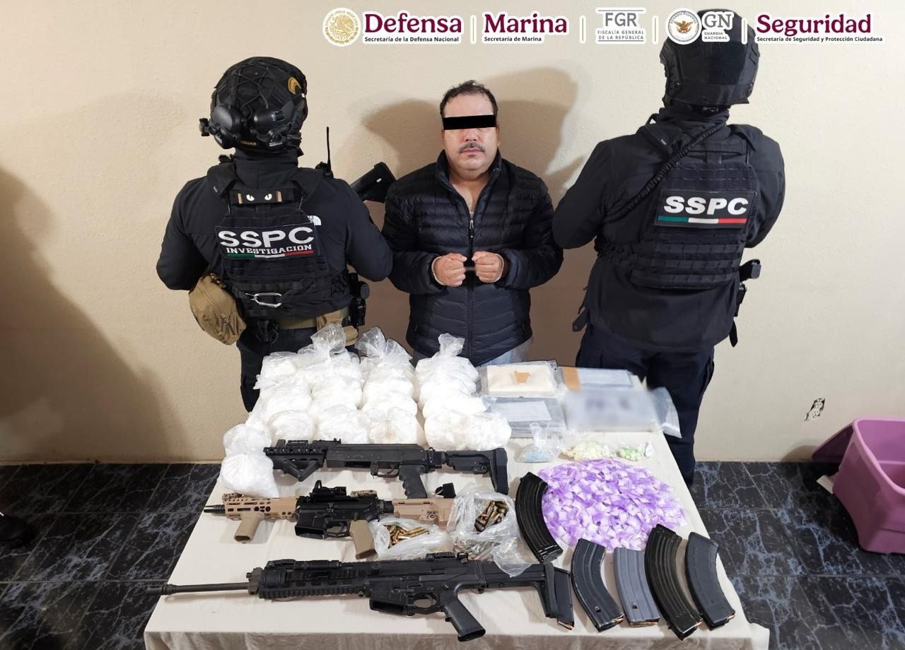 Detuvieron a “El Chaparro” sicario del Cartel del Pacífico