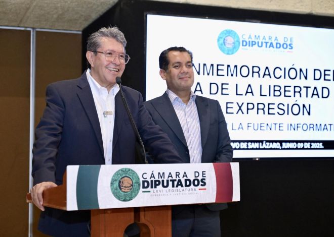 “Con prensa valiente, la democracia florece”: diputado Monreal Ávila