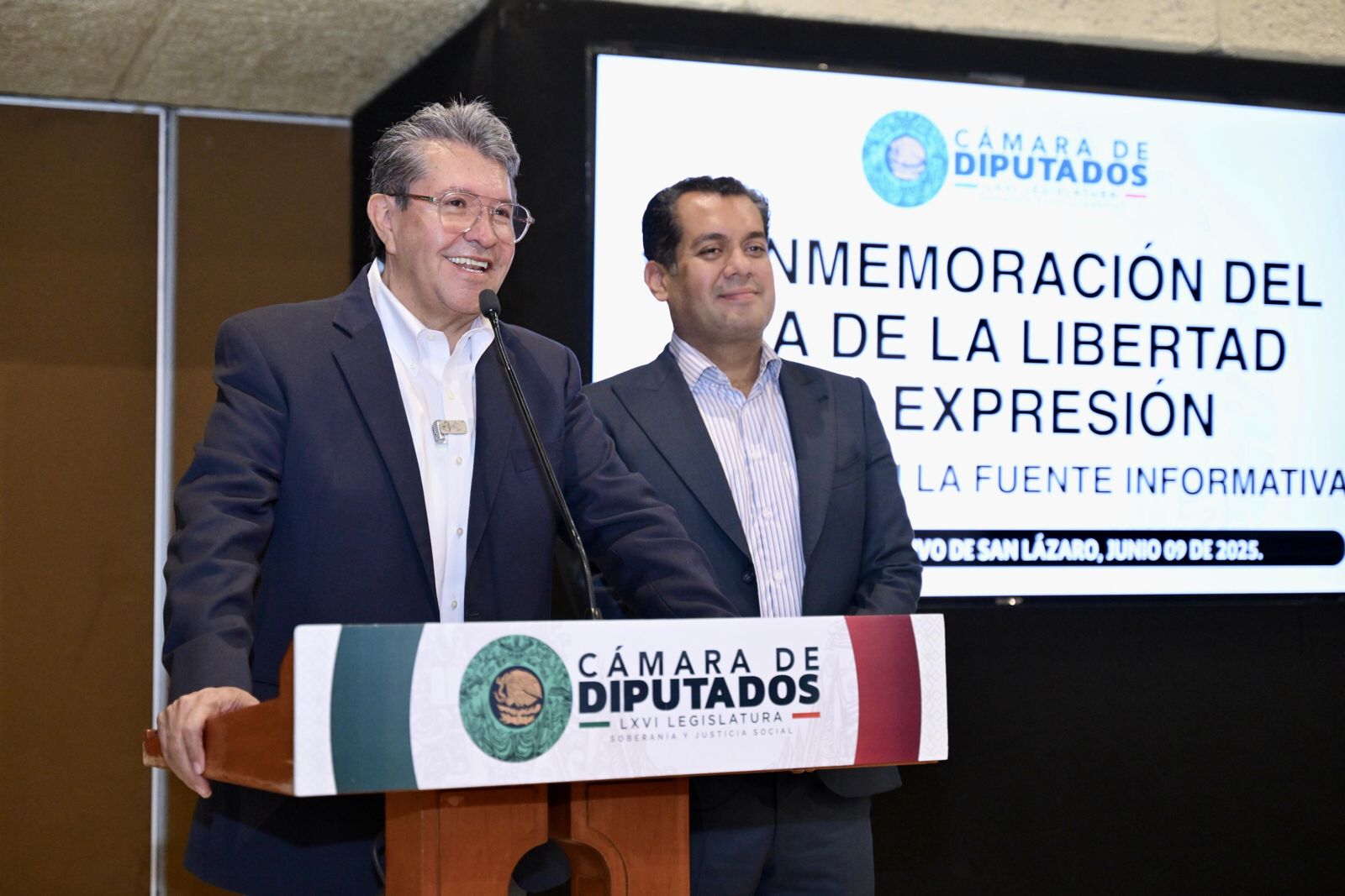 “Con prensa valiente, la democracia florece”: diputado Monreal Ávila