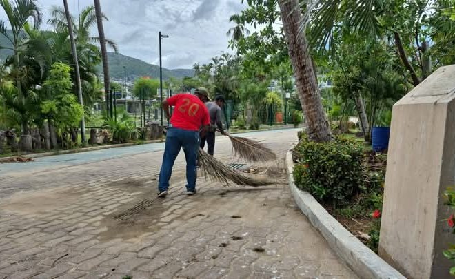 Refuerzan mantenimiento en el Parque Papagayo por instrucción de la Gobernadora Evelyn Salgado
