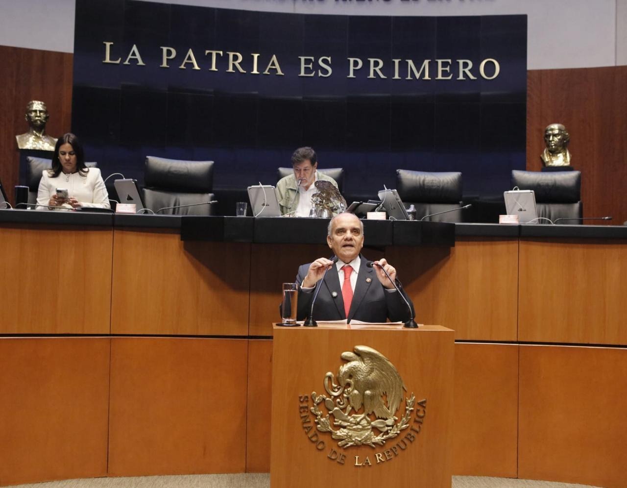 Los datos del INEGI desmienten el discurso oficial, señaló Manuel Añorve
