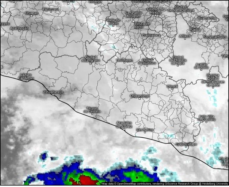 Se mantiene vigilancia meteorológica tras degradación de Erick, se esperan lluvias moderadas este viernes