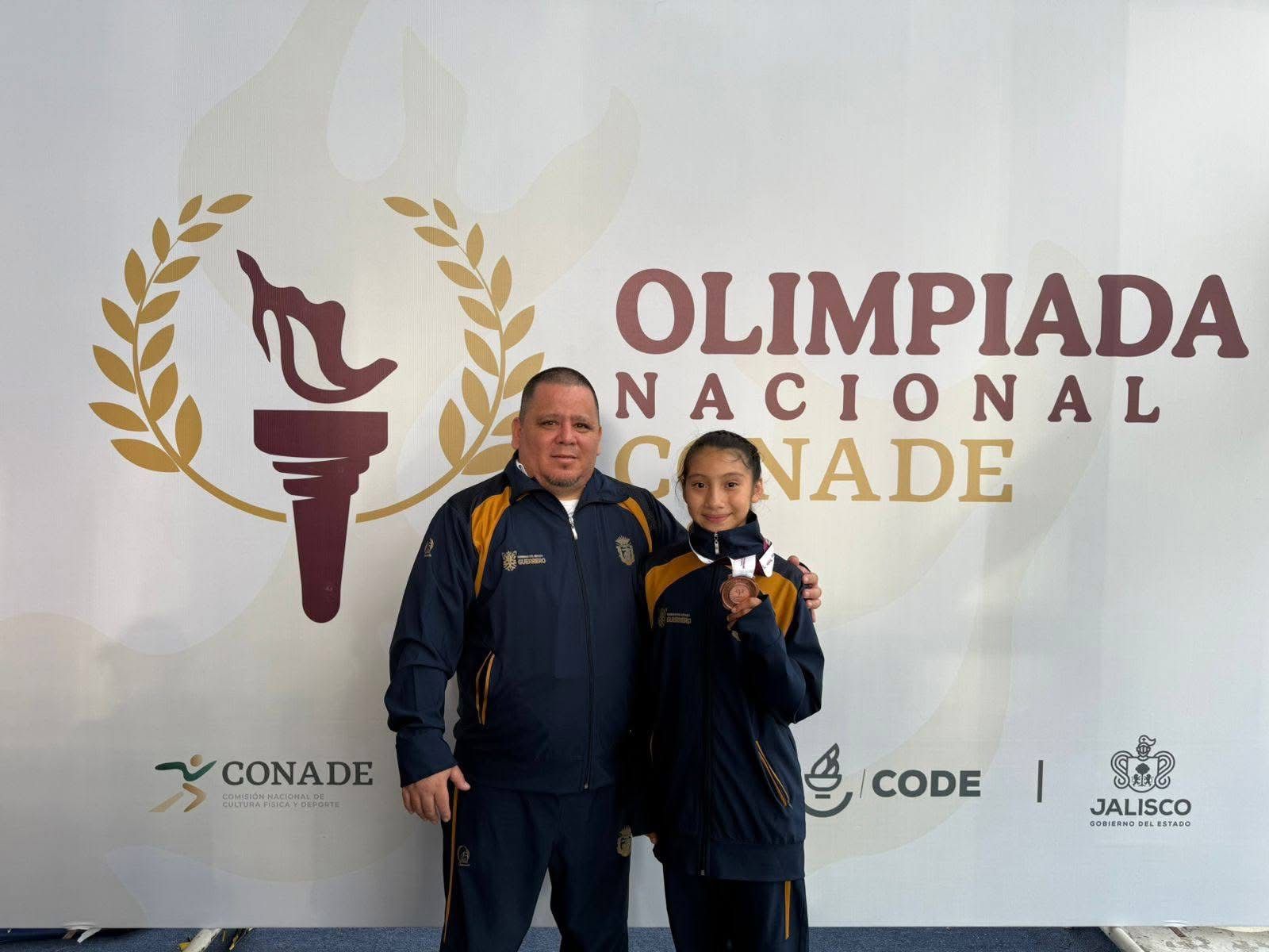 Guerrero suma su décima medalla en la “Olimpiada Nacional CONADE 2025”