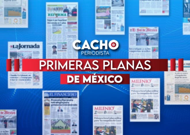 Primeras planas | 03 de octubre de 2025