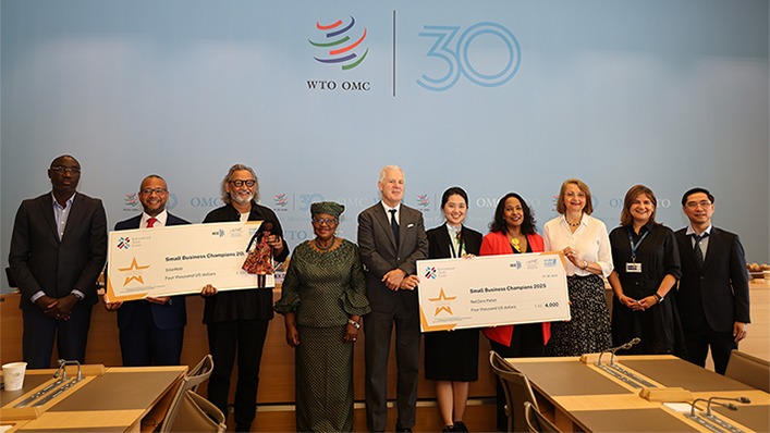 India y Vietnam ganadores en el concurso “Campeones de Pequeñas Empresas de 2025” de la OMC
