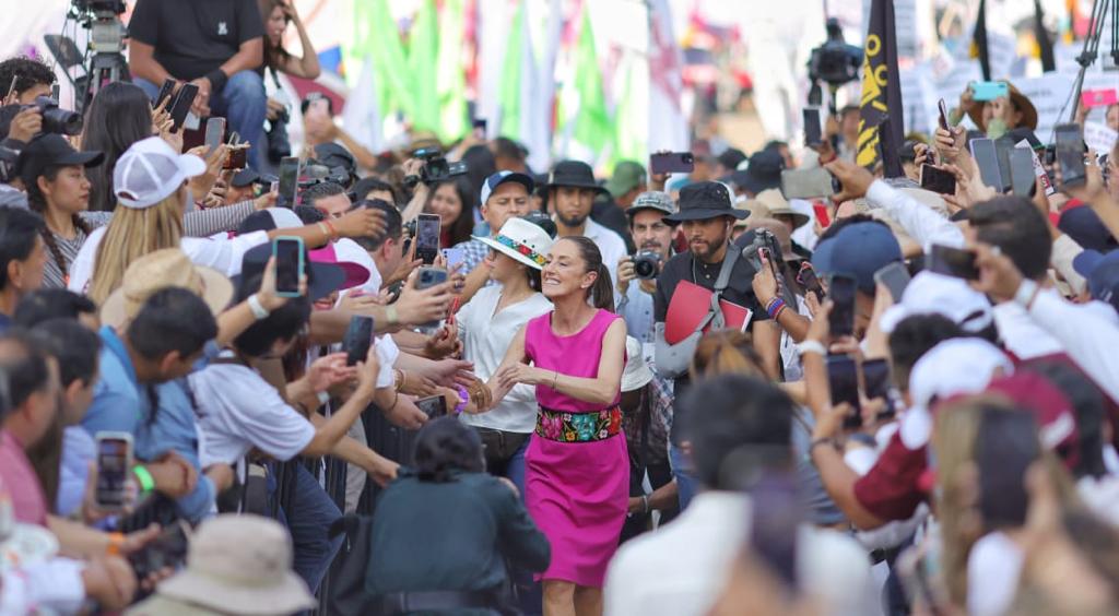 80% de los mexicanos aprueba el gobierno de Claudia Sheinbaum, según encuesta