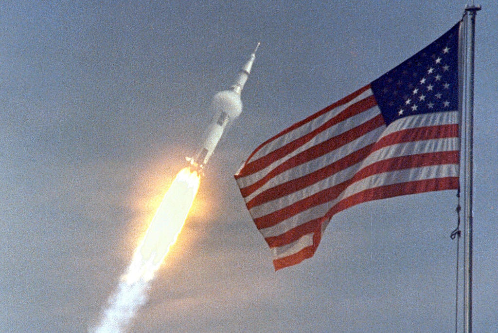 Se cumplen hoy 56 años del lanzamiento del Apolo 11 a la luna.