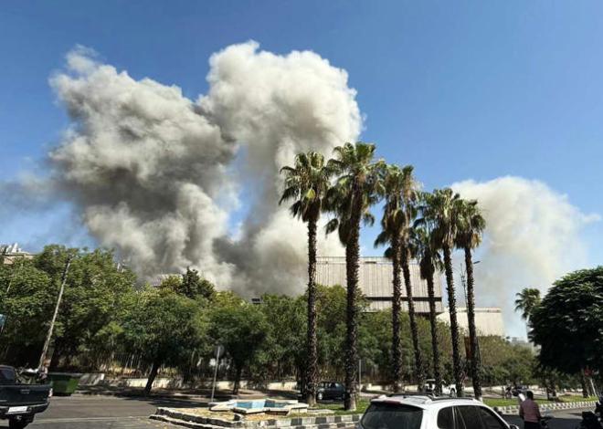 Israel bombardea instalaciones militares cerca del Palacio Presidencial en Damasco
