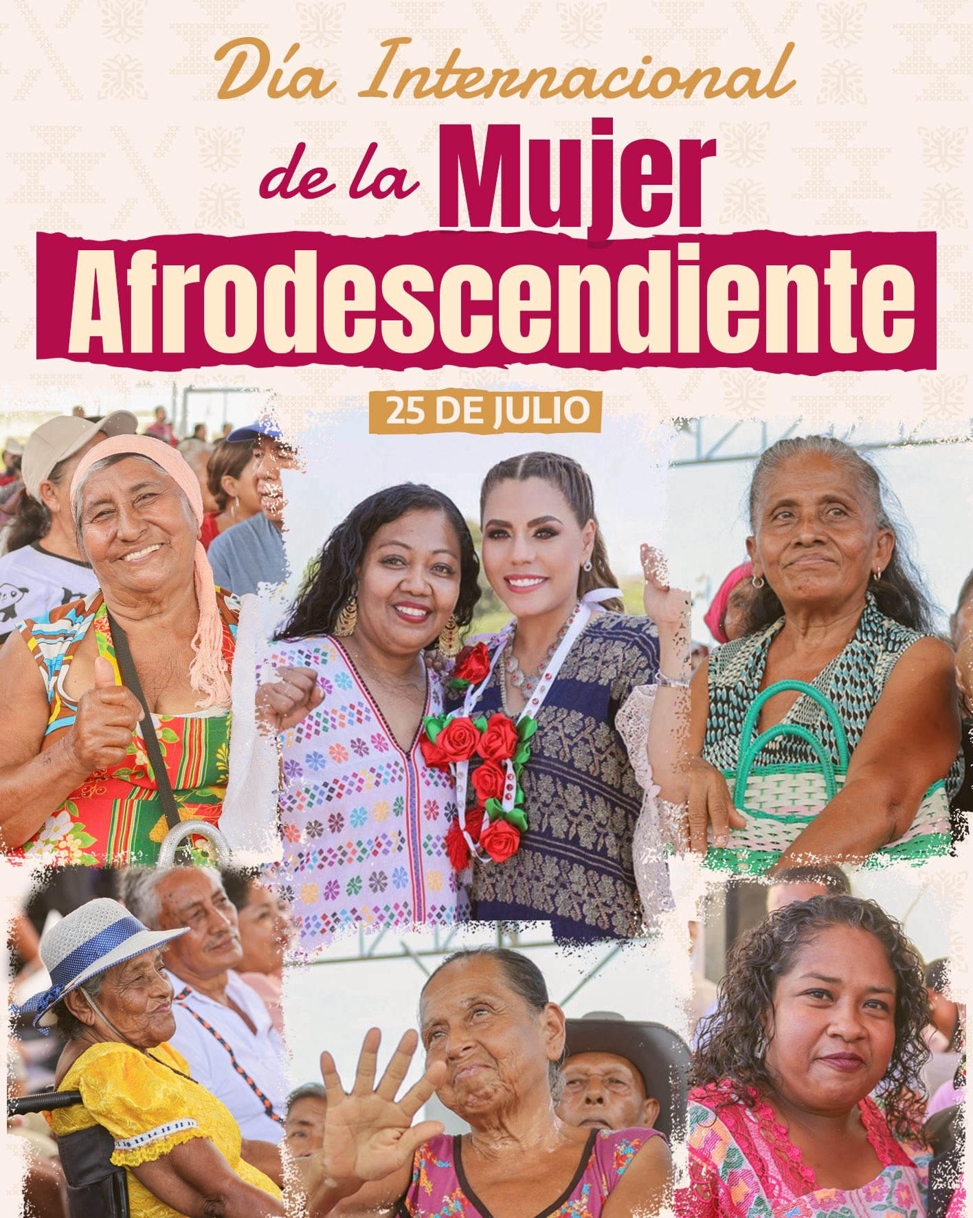 Reconocen legado de mujeres afromexicanas en Guerrero en el Día Internacional de la Mujer Afrodescendiente