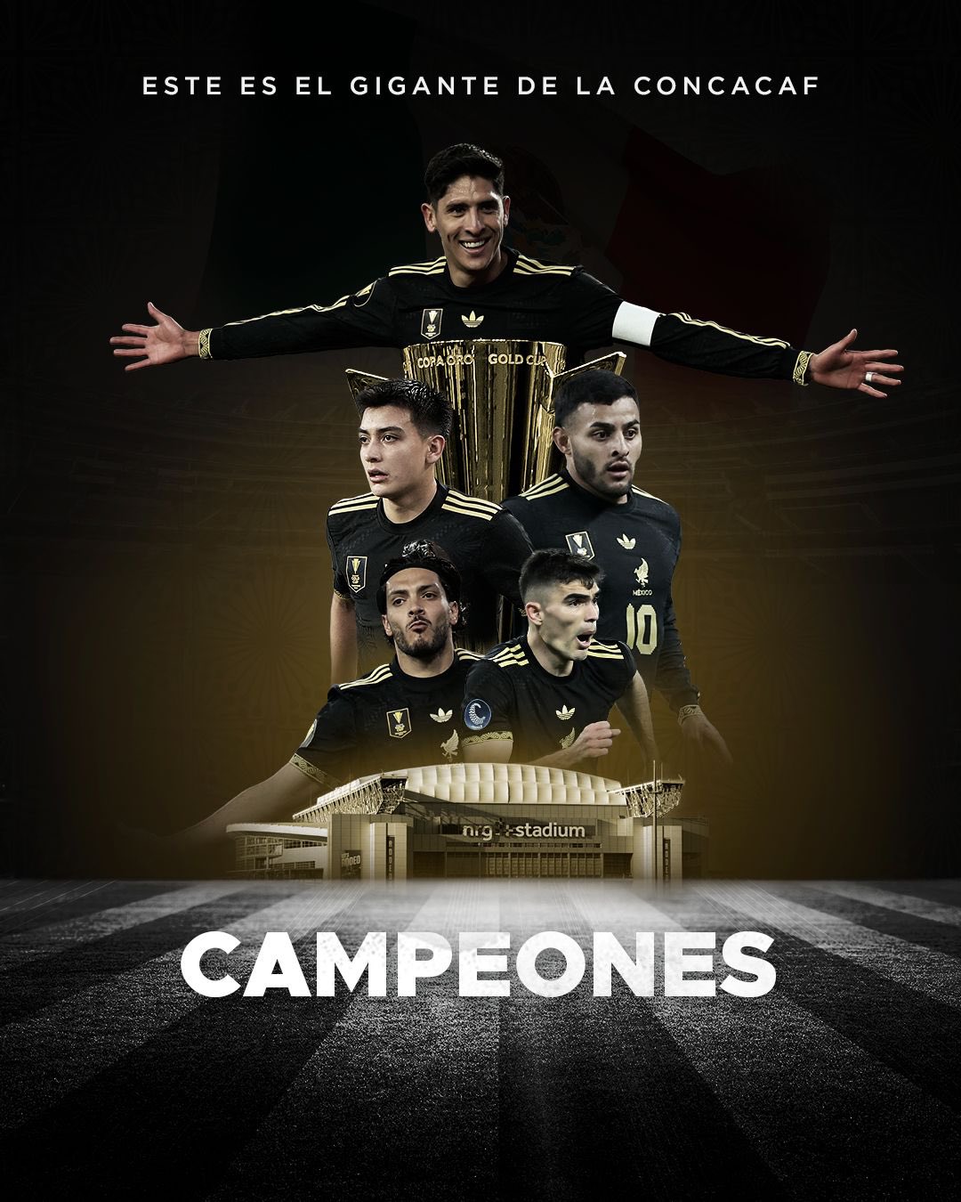 Un partido bastante trabado y aburrido pero al final México es el Campeón