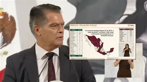 Se han registrado mil 926 casos de sarampión en México durante los primeros 6 meses de 2025, denuncia diputado Emilio Suárez