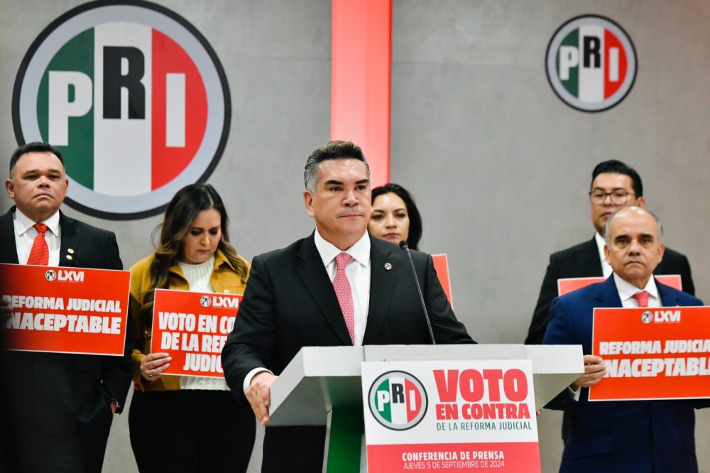 El PRI reitera su papel como principal fuerza opositora en México ante reformas impulsadas por Morena