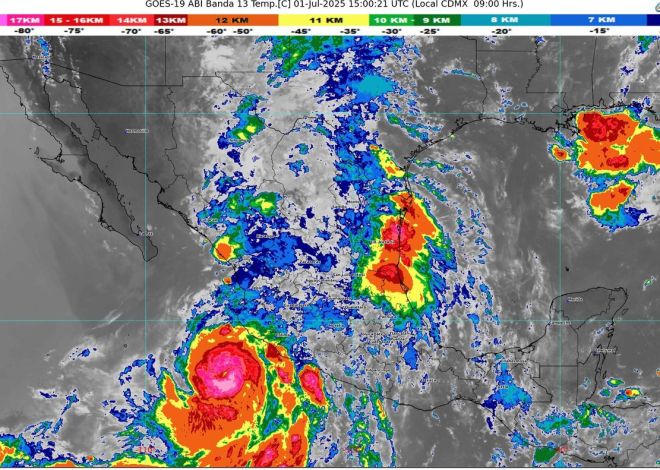 SGIRPCGRO pronostica lluvias ligeras para las próximas horas en Guerrero