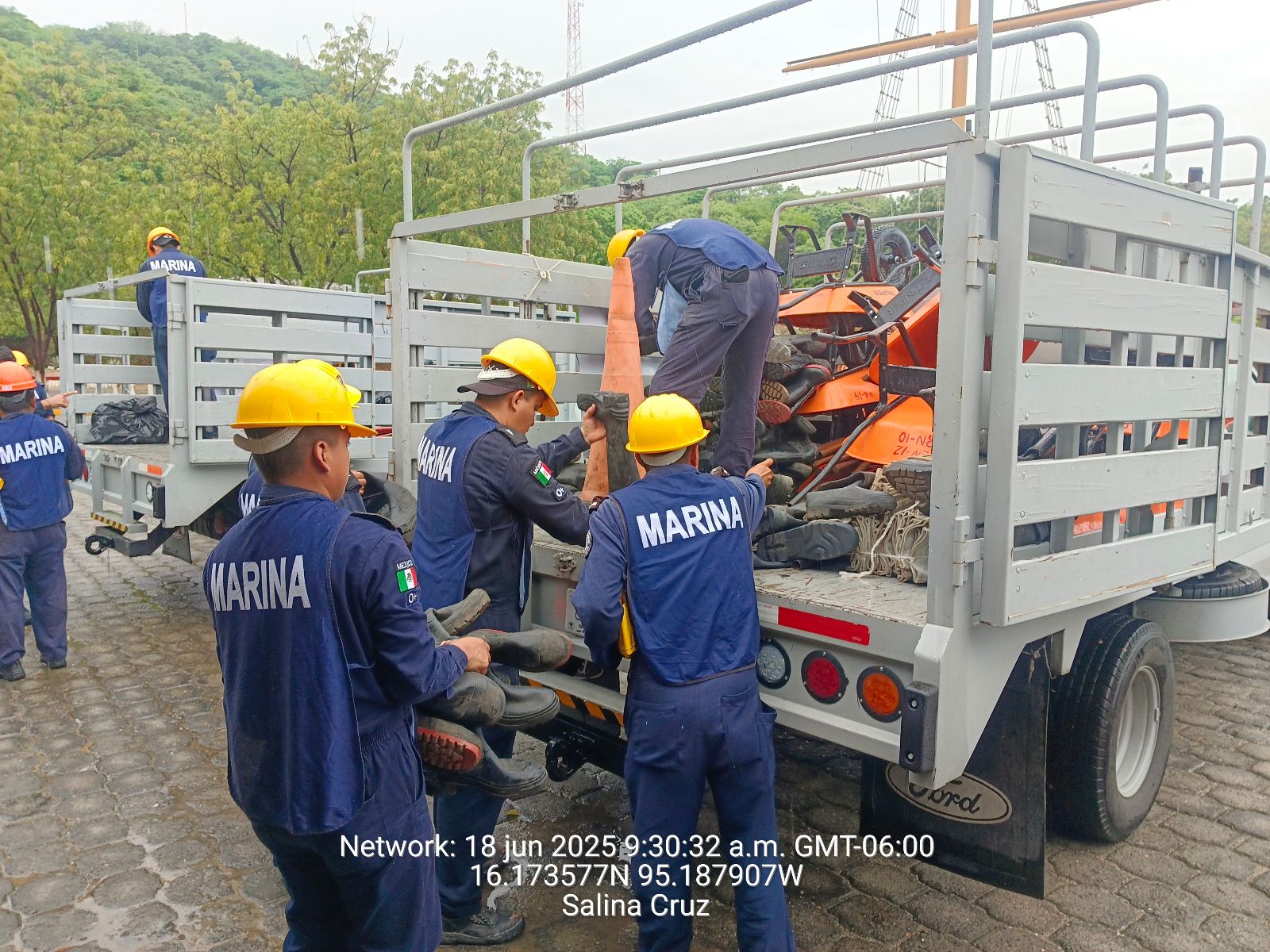 Finaliza la implementación del Plan Marina en las zonas afectadas por el paso del Huracán “Erick”, en el estado de Oaxaca